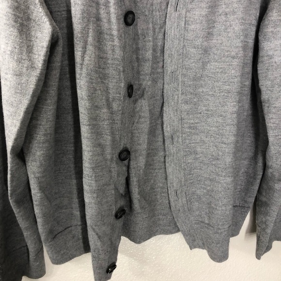 Banana Republic Grey Wool Button Cardigan - Picture 2 of 6